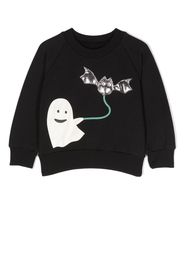 WAUW CAPOW by BANGBANG Happy Booh crew neck sweatshirt - Nero