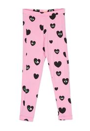 WAUW CAPOW by BANGBANG Camille heart-print leggings - Rosa