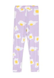 WAUW CAPOW by BANGBANG Camille egg-motif leggings - Viola