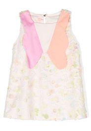WAUW CAPOW by BANGBANG Lucy floral-embroidered dress - Rosa