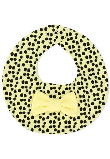 printed bow bib