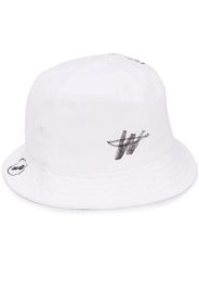 logo print bucket hat