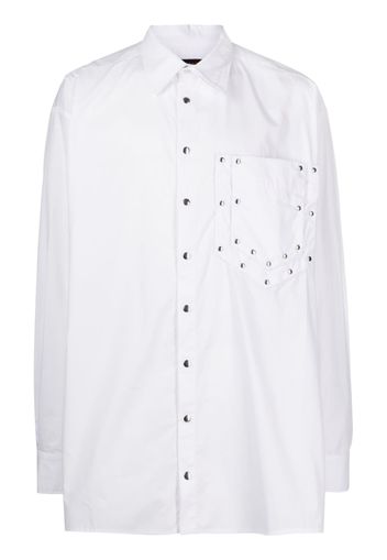 Weinsanto studded cotton shirt - Bianco