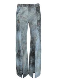 Weinsanto stud-embellished bootcut trousers - Blu