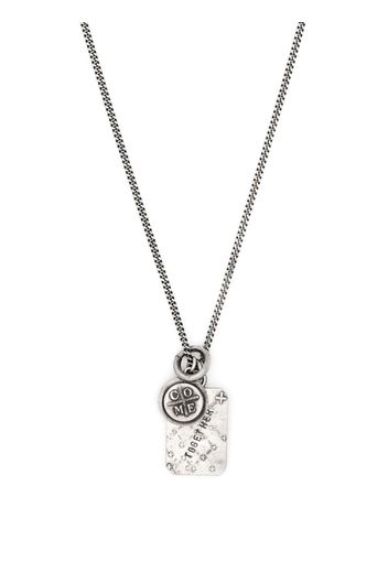 WERKSTATT:MÜNCHEN Come Together chain-link necklace - Argento