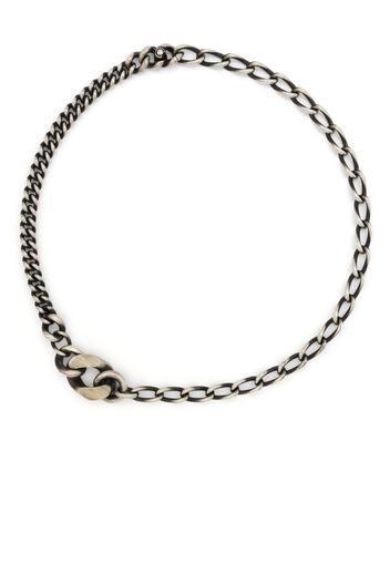 WERKSTATT:MÜNCHEN chain-link necklace - Argento