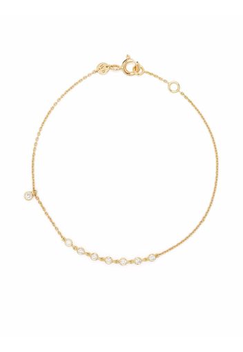 White Bird Bracciale in oro giallo 18kt e diamanti Clarisse Rich