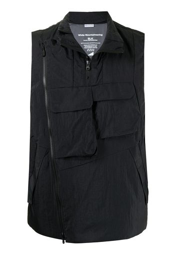 White Mountaineering Gilet Goretex X Primaloft - Nero