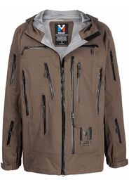 White Mountaineering x Millet Saitos hooded parka - Marrone