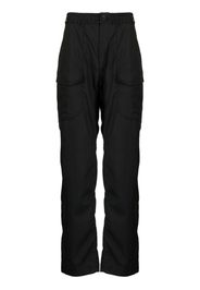 White Mountaineering elasticated waist straight-leg trousers - Nero