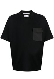 White Mountaineering crew-neck cotton T-shirt - Nero