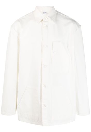 Winnie NY button-down shirt jacket - Bianco