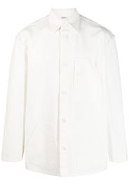 Winnie NY button-down shirt jacket - Bianco