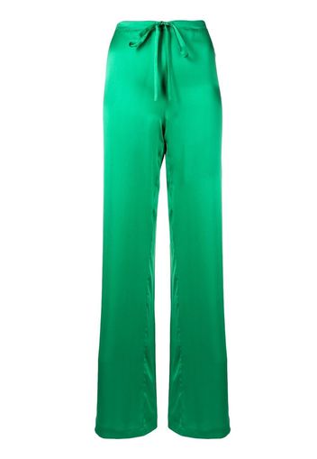 WOERA Pantaloni dritti - Verde