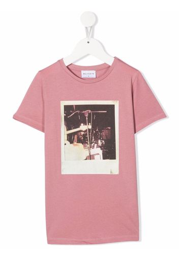 Wolf & Rita Sebastiao polaroid-print T-shirt - Rosa