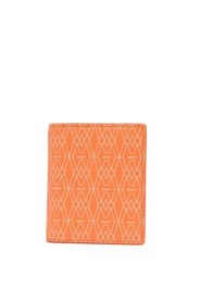 WOLF logo-print bi-fold cardholder - Arancione