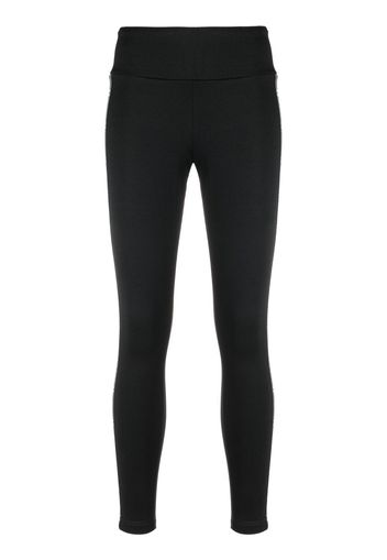 Wolford logo-print thermal leggings - Nero