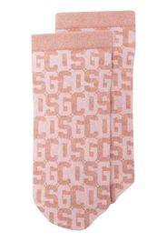 Wolford Calzini con monogramma WOLFORD x GCDS - Rosa