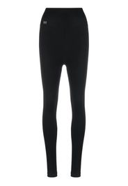 Wolford Leggings con arricciature - Nero