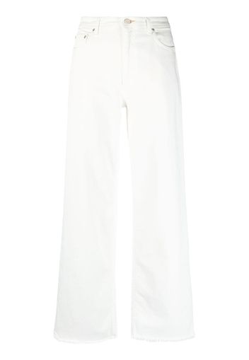 Won Hundred high-rise straight-leg jeans - Bianco