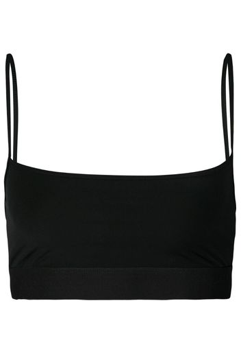 cropped sports bra