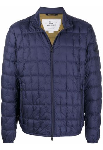 Woolrich Piumino con logo - Blu