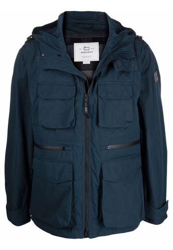 Woolrich Giacca con cappuccio - Blu