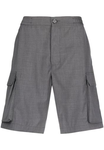 Woolrich wide-leg cargo shorts - Grigio