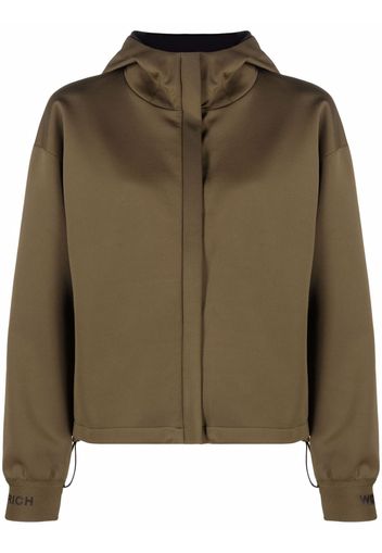 Woolrich Bomber con cappuccio - Verde