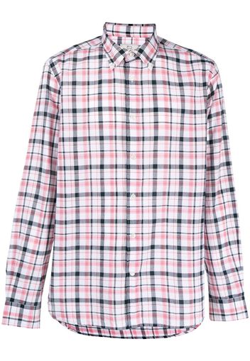 Woolrich checked button-down shirt - Rosso