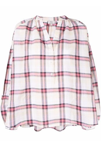 Woolrich Blusa tartan - Toni neutri