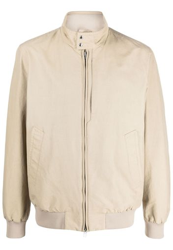 Woolrich zip-fastening bomber jacket - Toni neutri