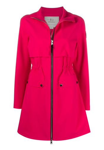 Woolrich zip-fastening short coat - Rosa