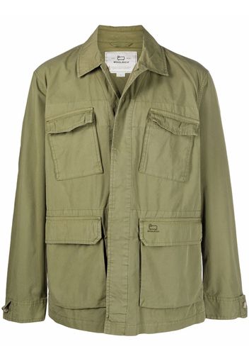 Woolrich cargo-pocket field jacket - Verde