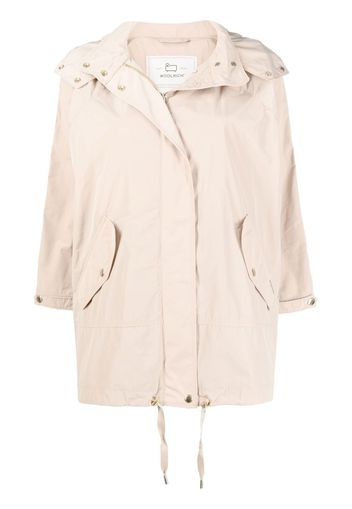 Woolrich zip-up parka coat - Toni neutri