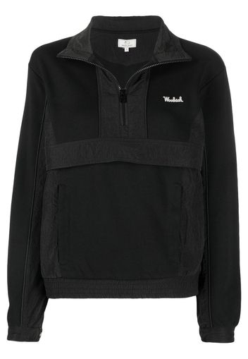 Woolrich Felpa con applicazione - Nero