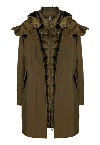 Woolrich reversible padded coat - Verde