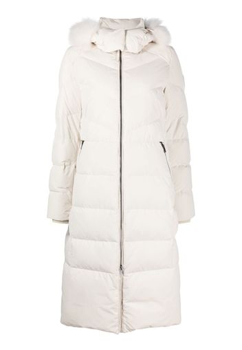 Woolrich Carley long parka - Toni neutri