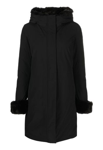 Woolrich Cappotto con cappuccio - Nero