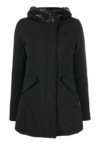 Woolrich hooded padded coat - Nero