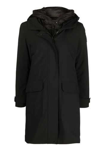 Woolrich Cappotto con cappuccio - Nero