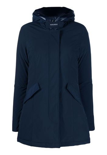 Woolrich hooded padded coat - Blu