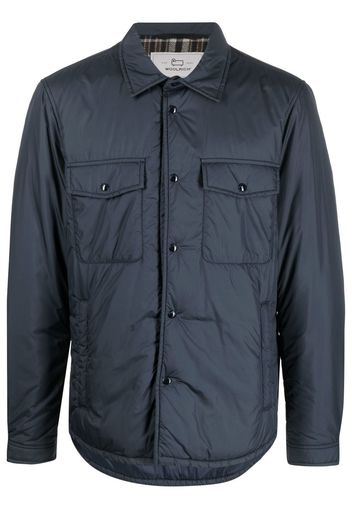 Woolrich button-up shirt jacket - Blu