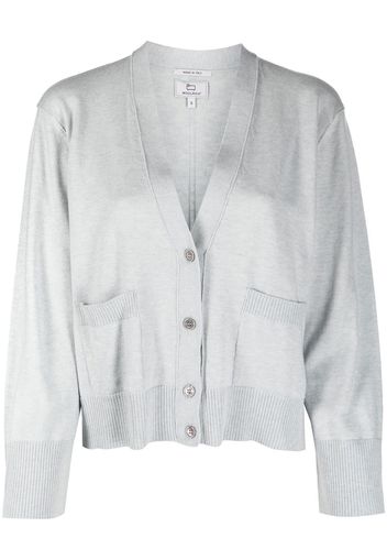 Woolrich button-fastening cardigan - Grigio