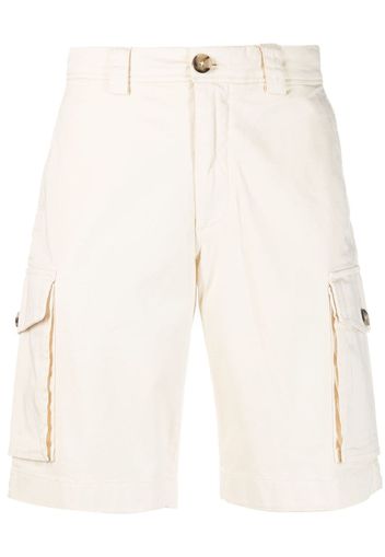 Woolrich cargo-pockets cotton shorts - Toni neutri