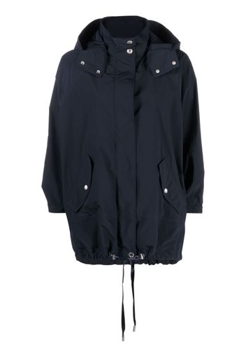 Woolrich drawstring hooded parka - Blu