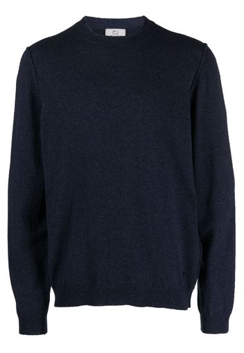 Woolrich fine-knit wool sweatshirt - Blu