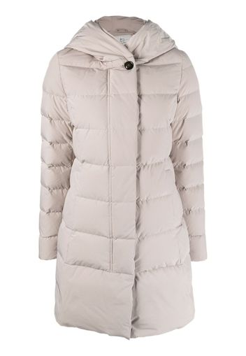 Woolrich Cappotto imbottito con cappuccio - Grigio