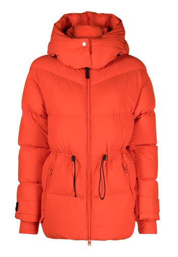 Woolrich Matt hooded down jacket - Arancione