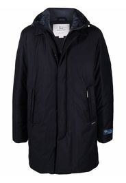 Woolrich Luxury hooded coat - Blu